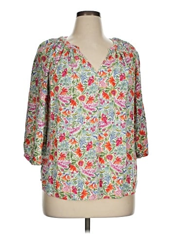 Jones New York 3/4 Sleeve Blouse (view 1)