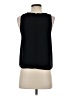 Trouve 100% Polyester Black Sleeveless Blouse Size XS - photo 2