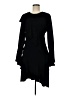 Parker 100% Polyester Solid Black Cocktail Dress Size 6 - photo 1