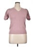 DR2 Pink Short Sleeve Top Size 1X - photo 1