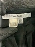 Zara Basic 100% Cotton Solid Black Casual Dress Size S - photo 7