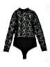 Ashley Blue Black Bodysuit Size 2X - photo 2