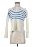 Vineyard Vines 100% Cashmere Stripes Ivory Cashmere Pullover Sweater Size S - photo 1