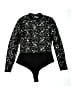 Ashley Blue Black Bodysuit Size 2X - photo 1