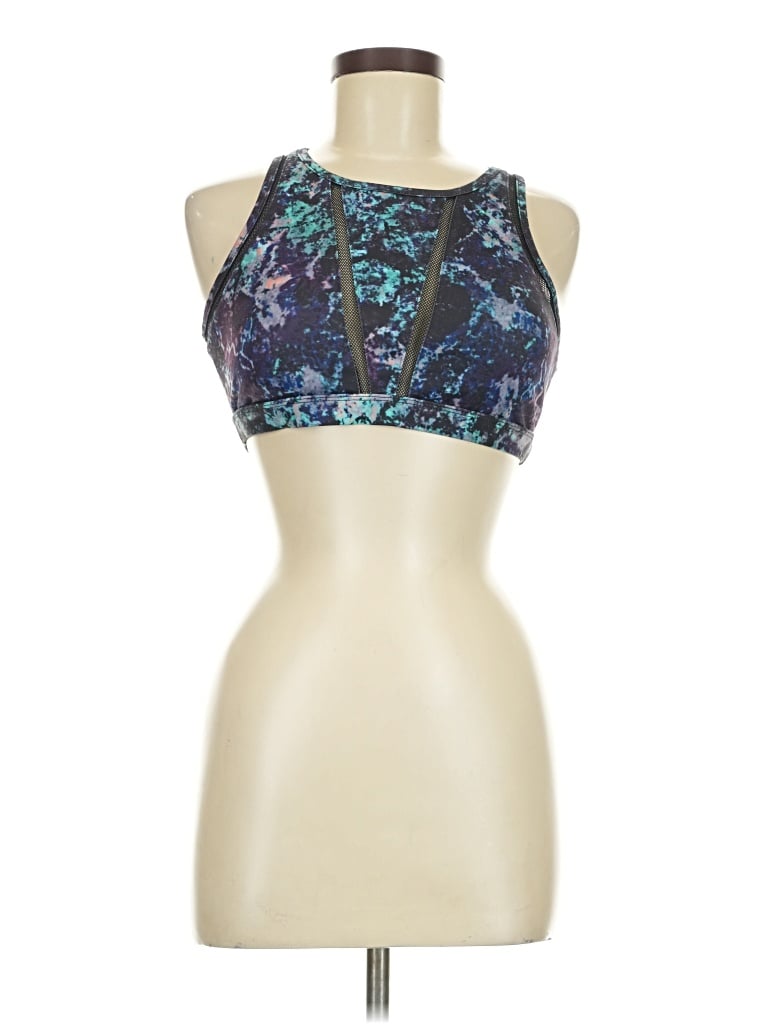 Pre-owned Fabletics Tank Top Blue Halter Neckline Tops