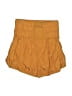 FP Movement 100% Polymide Solid Orange Shorts Size S - photo 2
