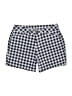 St. John's Bay Checkered-gingham Blue Shorts Size 4 - photo 1