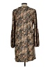 Luxology Tweed Brown Casual Dress Size L - photo 2