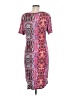 Threads 4 Thought Print Pink Casual Dress Size M - photo 2