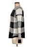 Hippie Rose 100% Acrylic Checkered-gingham Gray Pullover Sweater Size M - photo 5