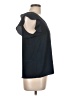 Maison Jules 100% Polyester Black Short Sleeve Top Size L - photo 4