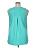 Xersion Teal Sleeveless T-Shirt Size 0X - photo 2