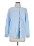 Universal Thread Blue Long Sleeve Button-Down Shirt Size M - photo 1