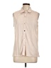 New York Laundry 100% Polyester Ivory Sleeveless Blouse Size L - photo 1