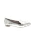 Nicholas Kirkwood 100% Leather Metallic Silver Gold Flats Size EU 37 1/2 - photo 1