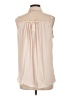New York Laundry 100% Polyester Ivory Sleeveless Blouse Size L - photo 2