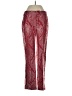 Assorted Brands Paisley Red Casual Pants Size 00 - photo 1