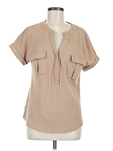 Promesa U.S.A. Short Sleeve Blouse (view 1)