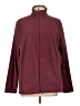 Lands' End 100% Polyester Burgundy Fleece Size L - photo 1