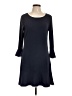 MICHAEL Michael Kors Solid Black Casual Dress Size L - photo 1