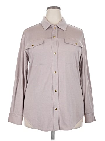 Elie Tahari Long Sleeve Button-Down Shirt (view 1)