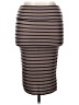 A.gain Stripes Brown Casual Skirt Size 1X - photo 1