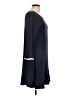 MICHAEL Michael Kors Solid Black Casual Dress Size L - photo 4