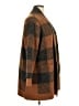 Evolution by Cyrus Plaid Brown Cardigan Size 1X - photo 4