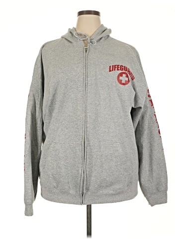 Lifeguard Zip Up Hoodie (view 1)