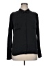 UNTUCKit Black Long Sleeve Silk Top Size 14 - photo 1