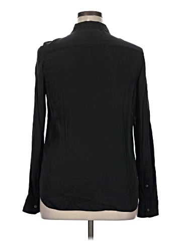 UNTUCKit Long Sleeve Silk Top (view 2)