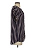 Pleione 100% Polyester Black Short Sleeve Blouse Size S - photo 4