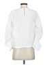 Express 100% Polyester White Long Sleeve Blouse Size XS - photo 2