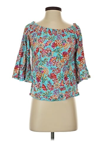 Stella Parker 3/4 Sleeve Blouse (view 1)