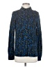 STINE GOYA Stars Blue Long Sleeve Blouse Size S - photo 1