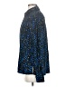 STINE GOYA Stars Blue Long Sleeve Blouse Size S - photo 5