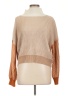 Shein 100% Acrylic Color Block Tan Pullover Sweater Size L - photo 1