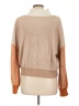 Shein 100% Acrylic Color Block Tan Pullover Sweater Size L - photo 2