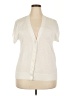 MICHAEL Michael Kors Ivory Cardigan Size 2X - photo 1
