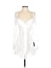 Lulus 100% Polyester White Cocktail Dress Size S - photo 1
