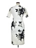 Autograph Print Ivory Cocktail Dress Size 12 - photo 2
