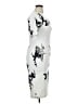 Autograph Print Ivory Cocktail Dress Size 12 - photo 4
