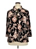 Ginger by Stella + Ginger Brown Long Sleeve Polo Size 2X - photo 1