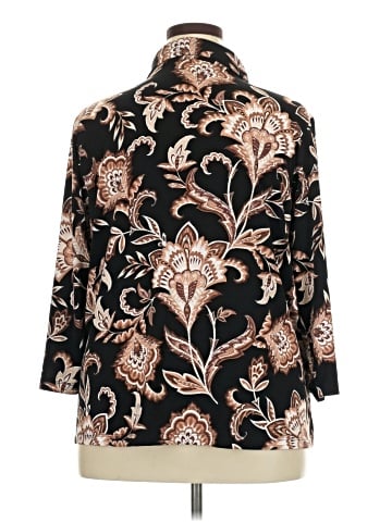 Ginger by Stella + Ginger Long Sleeve Polo (view 2)