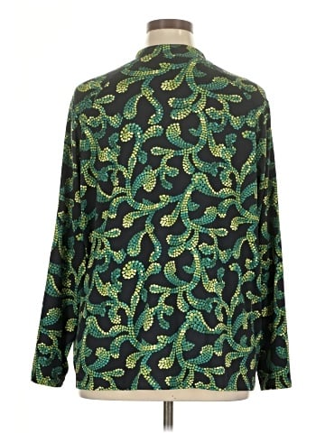 Susan Graver Long Sleeve Blouse (view 2)