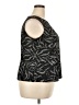 Alex Evenings Graphic Black Sleeveless Blouse Size 2X - photo 4