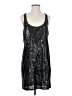 Mango Metallic Silver Cocktail Dress Size XS - photo 1