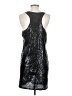 Mango Metallic Silver Cocktail Dress Size XS - photo 2