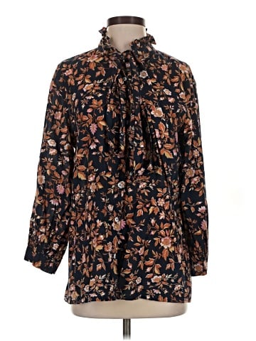 mille Resort & Travel Long Sleeve Blouse (view 1)