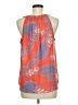 Rose + Olive 100% Polyester Orange Sleeveless Blouse Size M - photo 2
